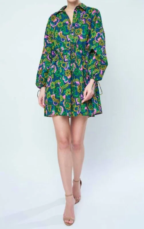 Sianna Dress In Pacifico