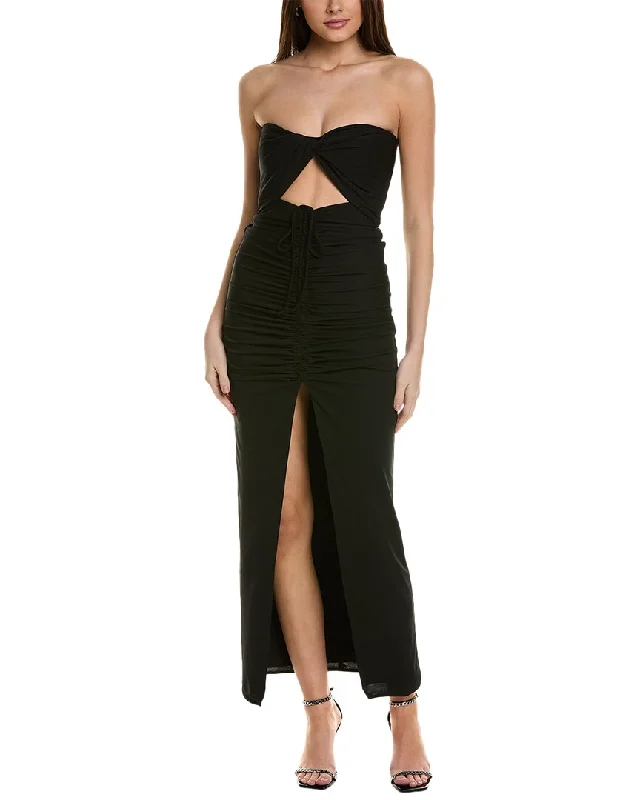 Nicholas Skylar Twist Front Cut Out Gown