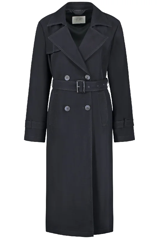 Gerry Weber 350003-31172 Navy Trench Coat