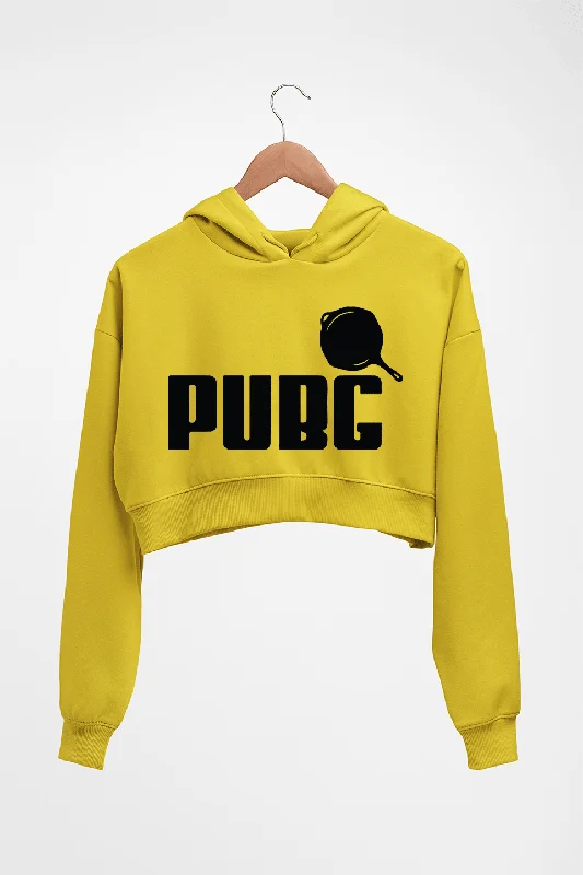 PUBG Crop HOODIE FOR WOMEN