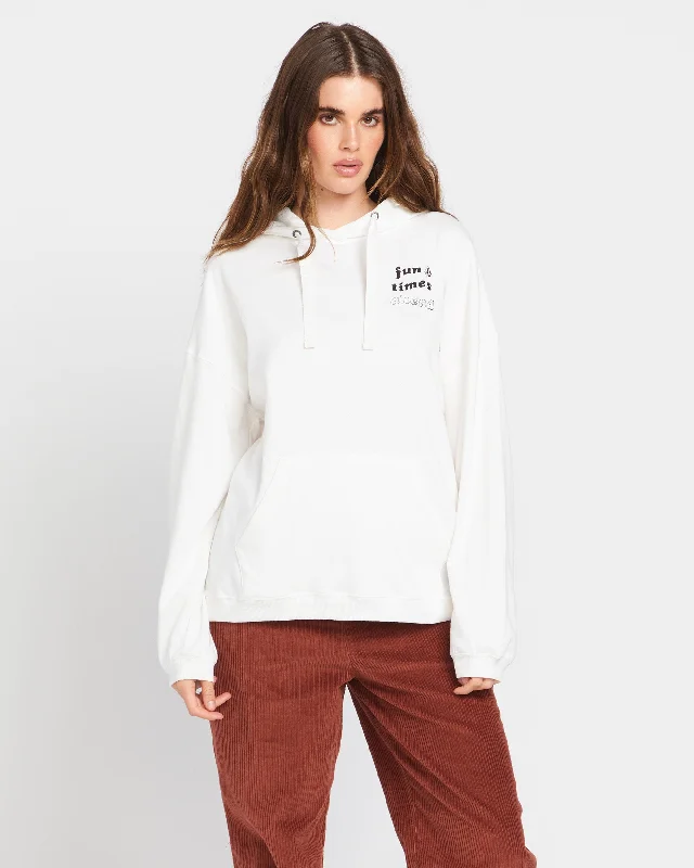 Gold In Hour Hoodie - Star White