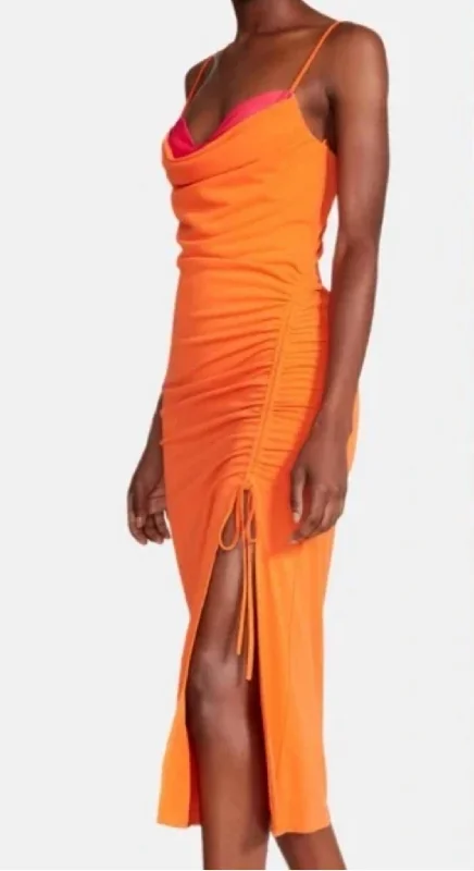 Mica Dress In Orange