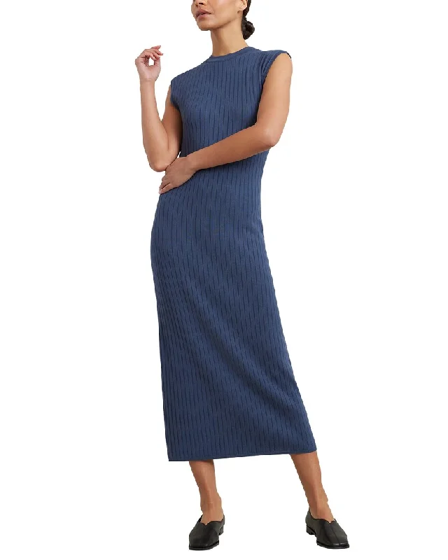 Modern Citizen Harrah Ribbed Column Dress