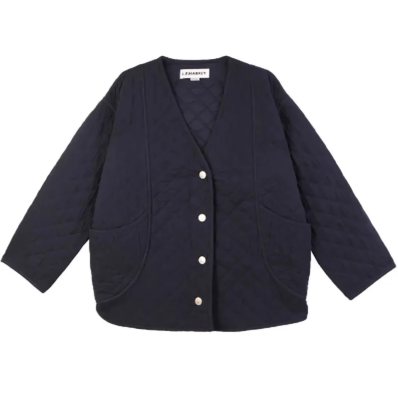 Harlow Jacket in Navy by L.F.Markey