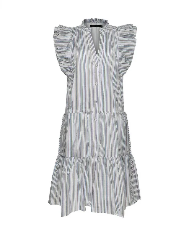 Louisa Mini Dress In Stripe