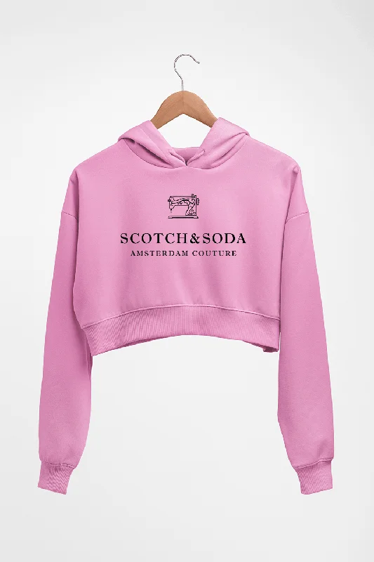 Scotch & Soda Crop HOODIE FOR WOMEN