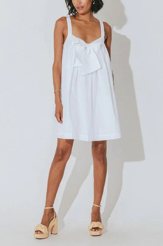 Shyla Mini Dress In Bright White