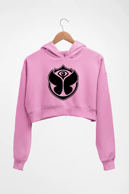 Tomorrowland Crop HOODIE FOR WOMEN