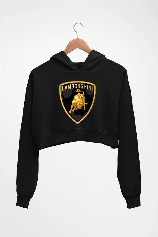 Lamborghini Crop HOODIE FOR WOMEN