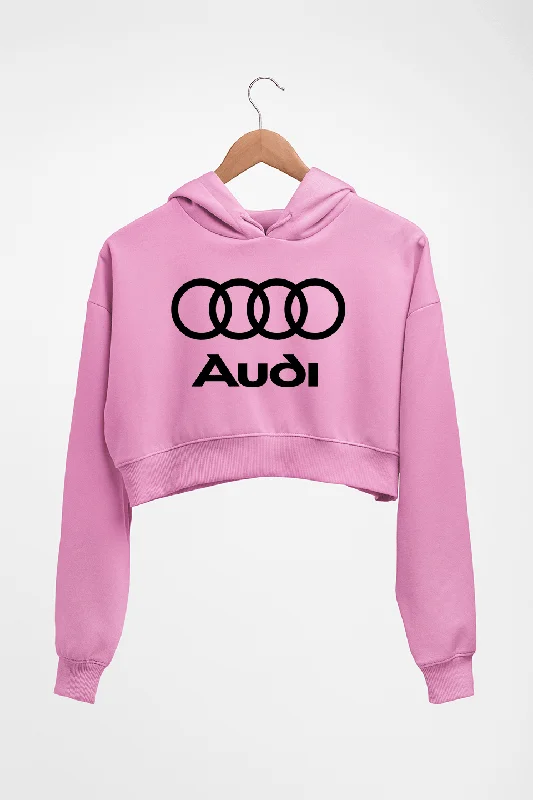 Audi Crop HOODIE FOR WOMEN