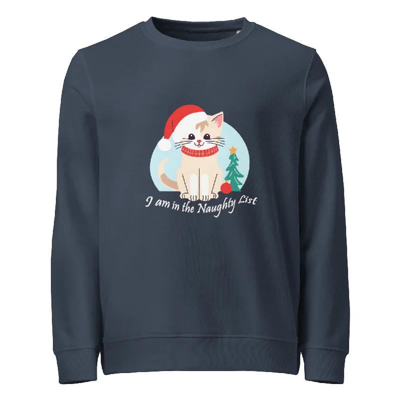 Naughty Kitty Graphics Organic Sweatshirt