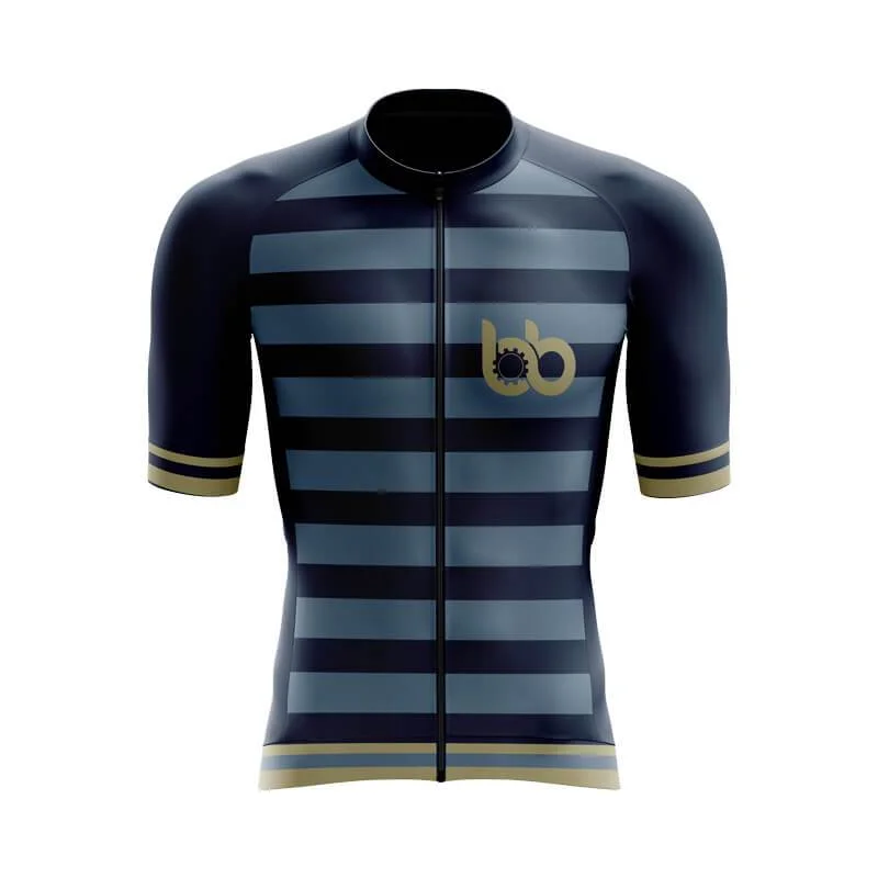 Bicycle Booth Signature (Navy Blue) Aero Jerseys