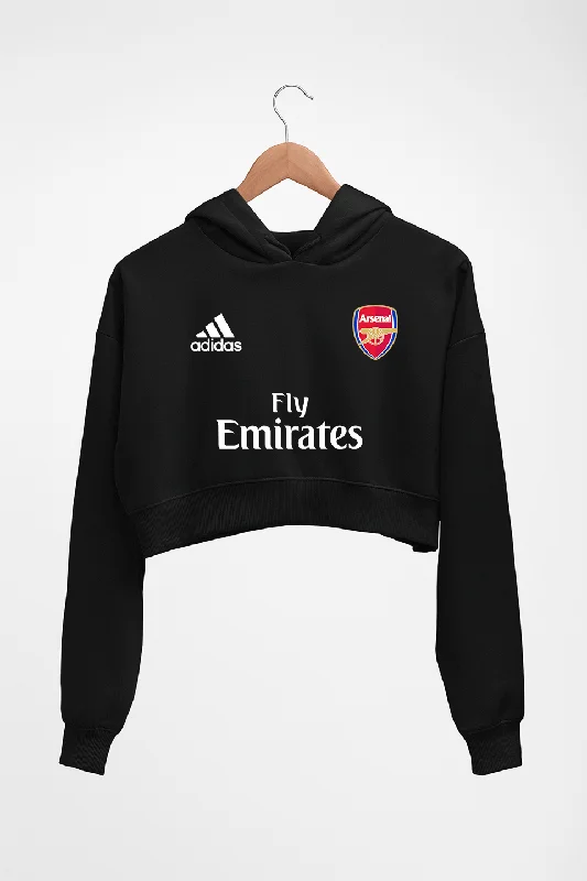 Arsenal Crop HOODIE FOR WOMEN