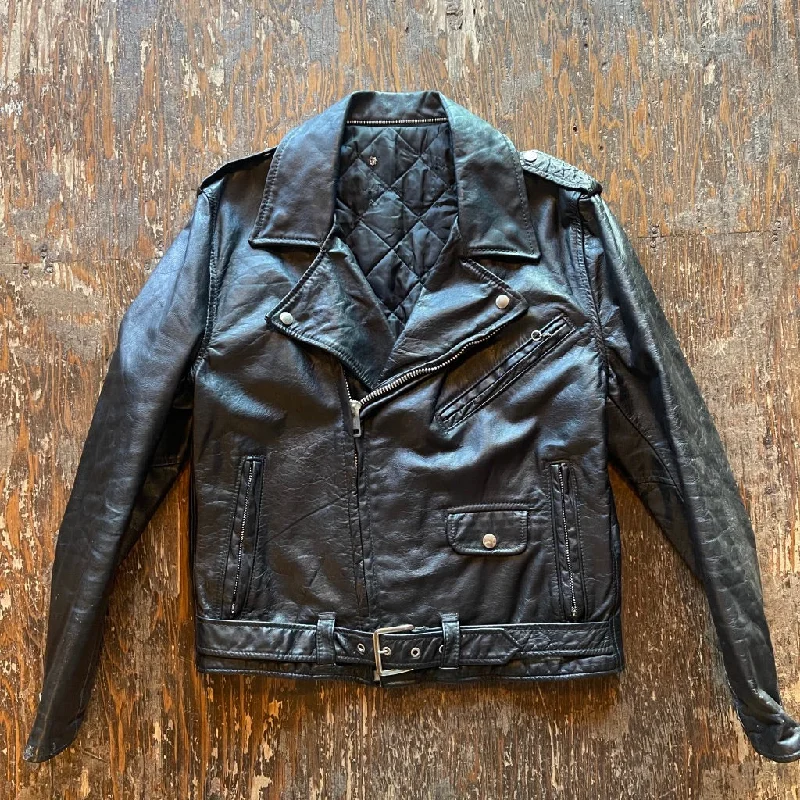 VTG Leather Moto Jacket AS IS