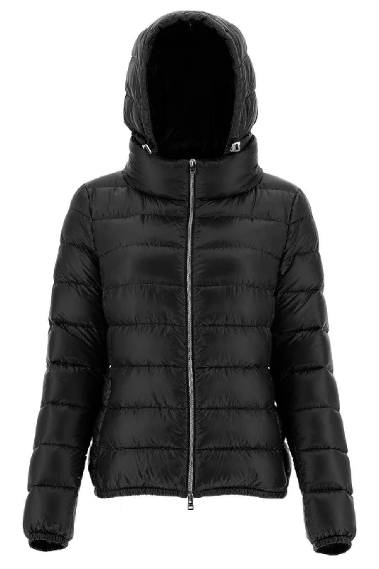 Removable Hood Iconico Giada Nylon Ultralight Jacket