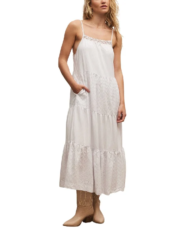 Z SUPPLY Dalilah Eyelet Midi Dress