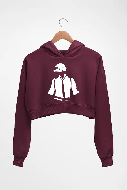 PUBG Crop HOODIE FOR WOMEN