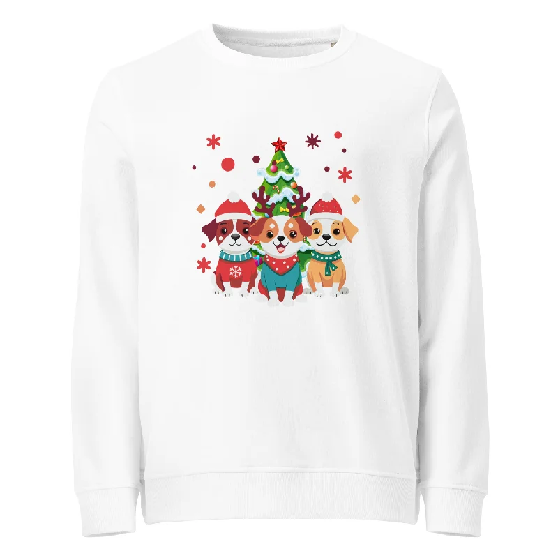 Holiday Cheer Graphics Women Organic Sweatshirt