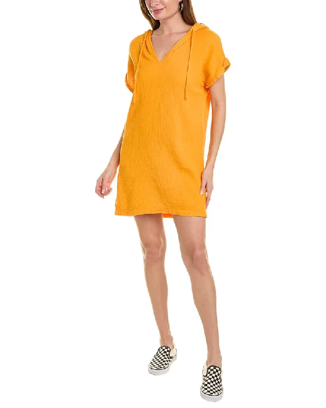 Monrow Gauze Shift Dress