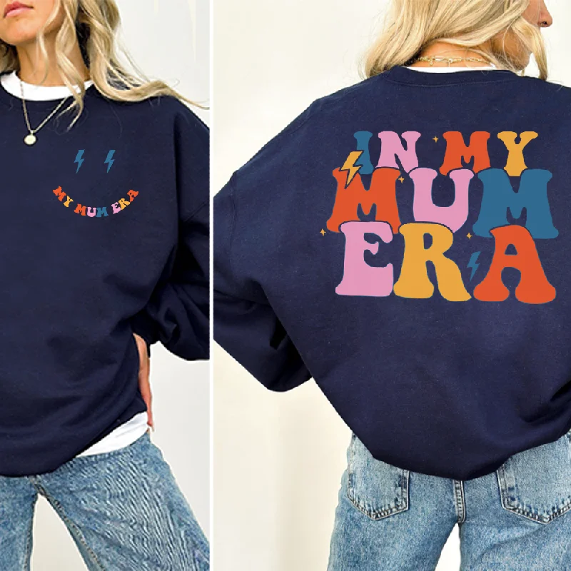 My Mum Era Front & Back Logo Sweatshirt