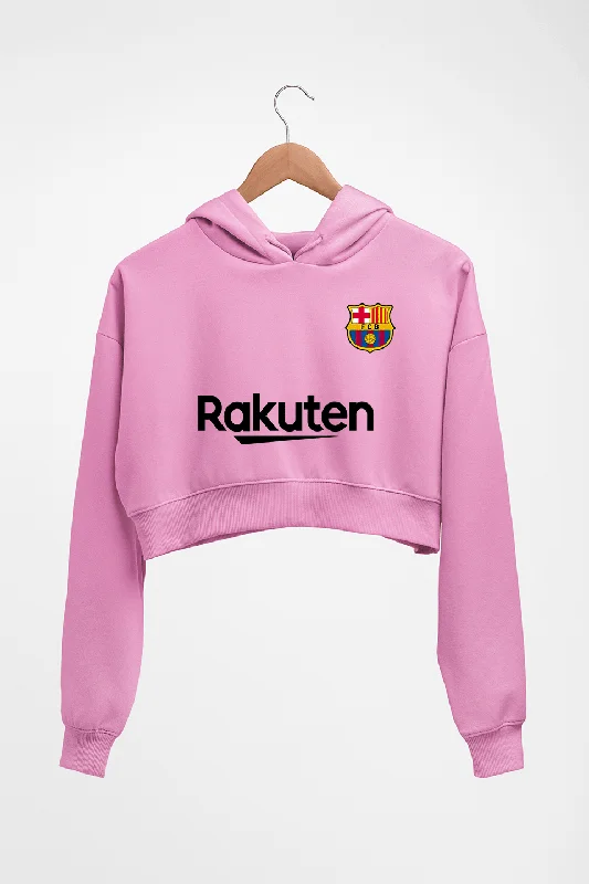 Barcelona Crop HOODIE FOR WOMEN