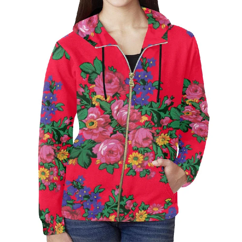 Kokum's Revenge- Dahlia Full Zip Hoodie for Women