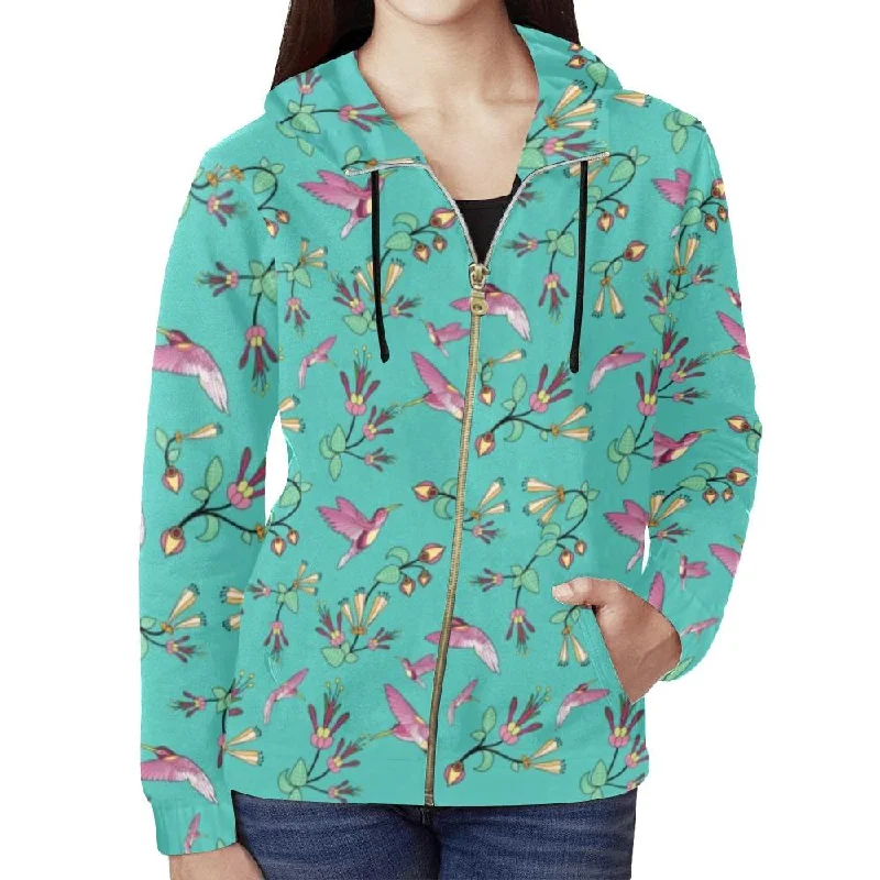 Swift Pastel Full Zip Hoodie for Women