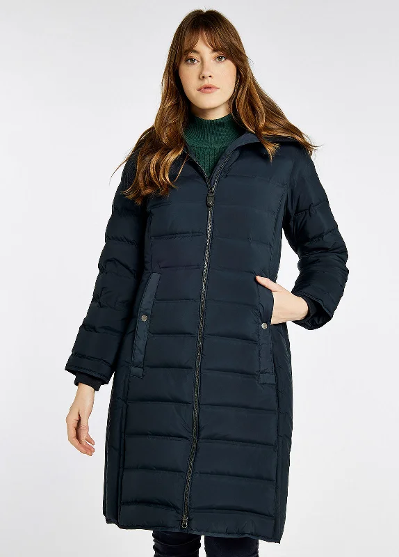 Meyers Long Length Coat - Navy