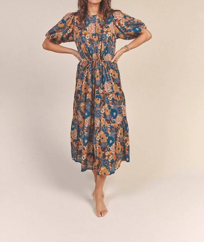 Brita Dress In Ocaso Floral