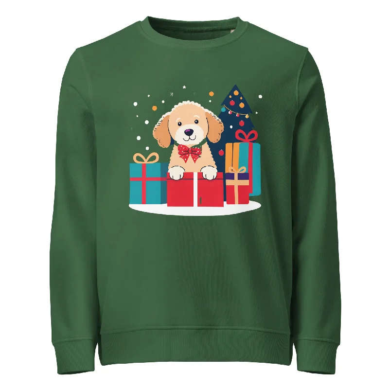 Season's Woofs Graphics Women Organic Sweatshirt