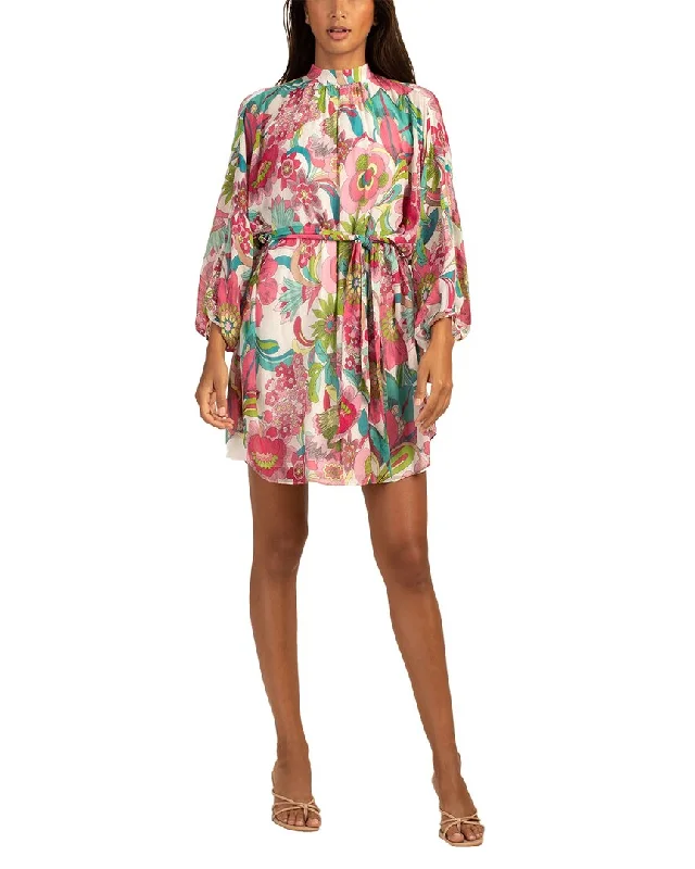 Trina Turk Art Silk-Blend Dress