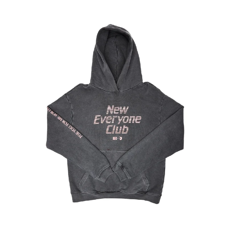 ACFC x re—inc x Klarna Sol Rosa New Everyone Club Logo Heather Gray Hoodie