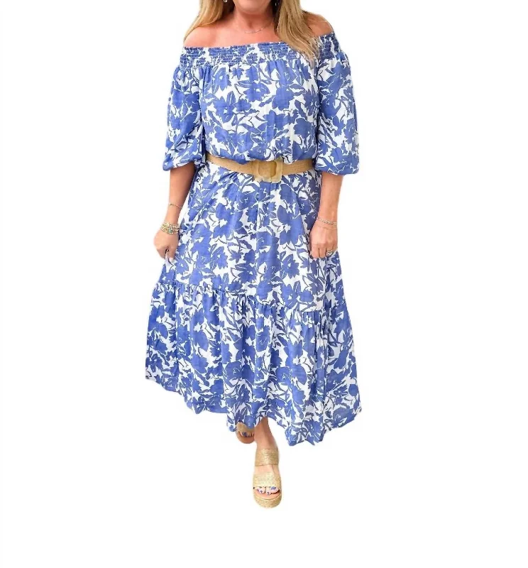 Prairie Dress In Blue