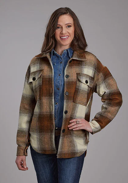 Roper Women's Plaid Flannel Shacket