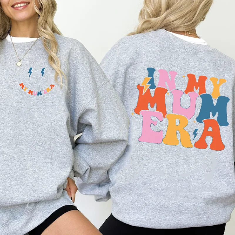 My Mum Era Front & Back Logo Sweatshirt