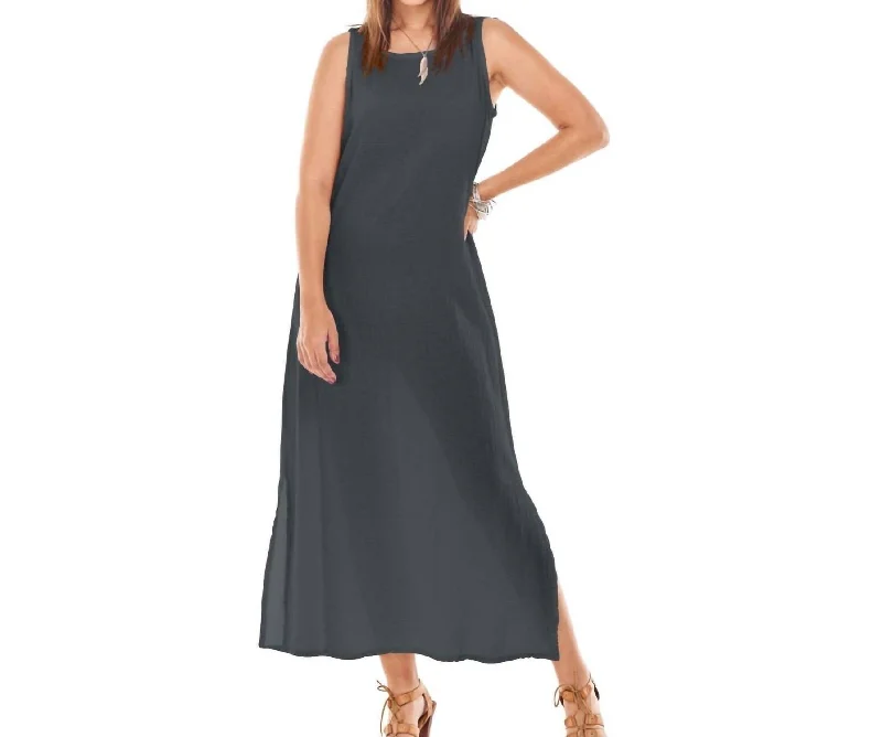 Sylvia Dress In Graphite