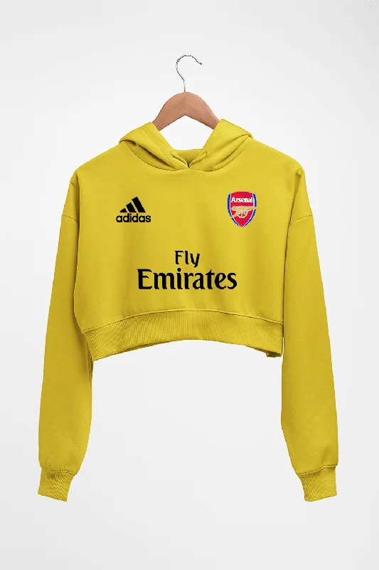 Arsenal Crop HOODIE FOR WOMEN