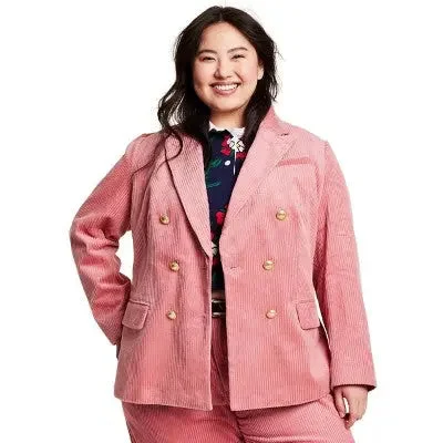 Rowing Blazers Women's Button Up Corduroy Jacket