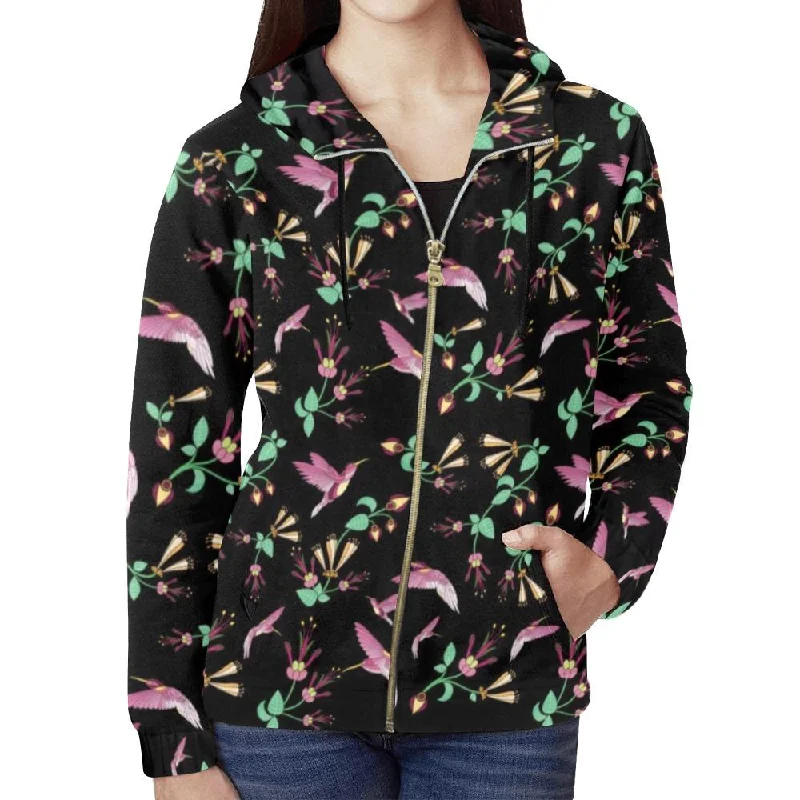 Swift Noir Full Zip Hoodie for Women