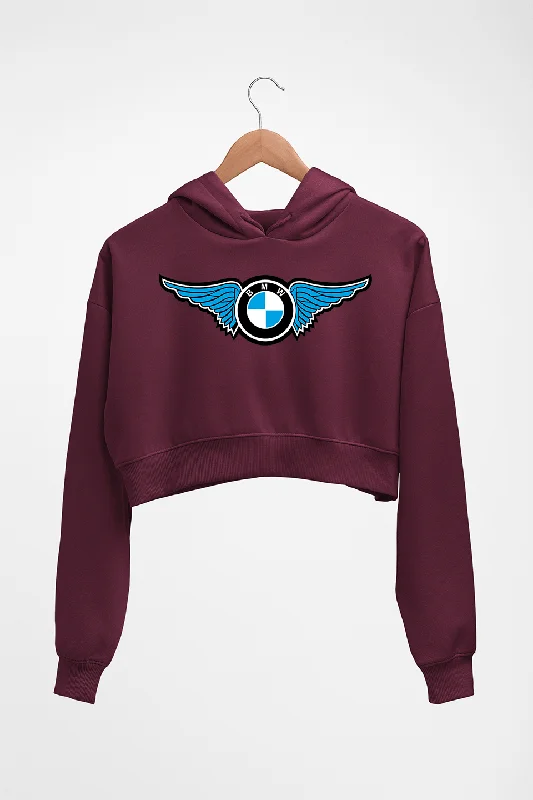 BMW Crop HOODIE FOR WOMEN