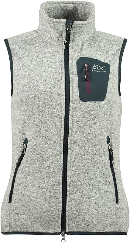 Women's Horze Vertigo BVX Zarina Grey Fleece Vest EU 34/US 4