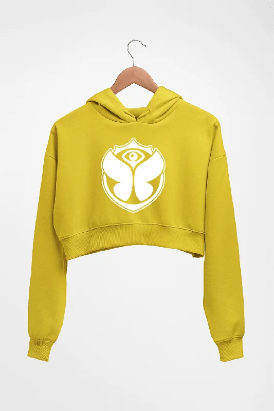 Tomorrowland Crop HOODIE FOR WOMEN