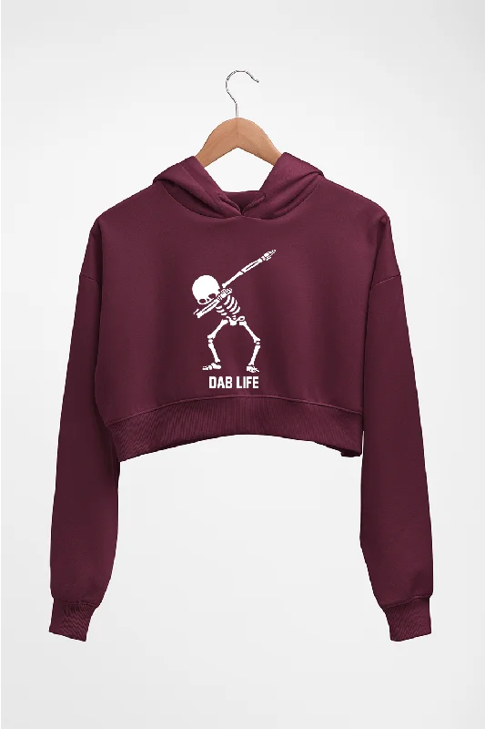 Dab Life Crop HOODIE FOR WOMEN