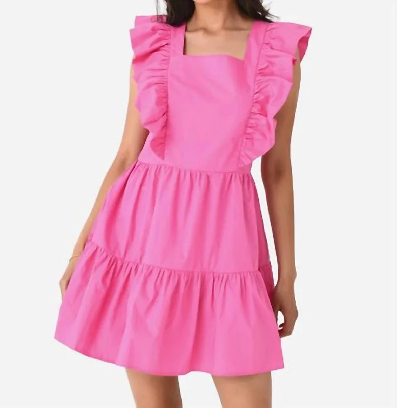 Tuscana Mini Dress In Pink