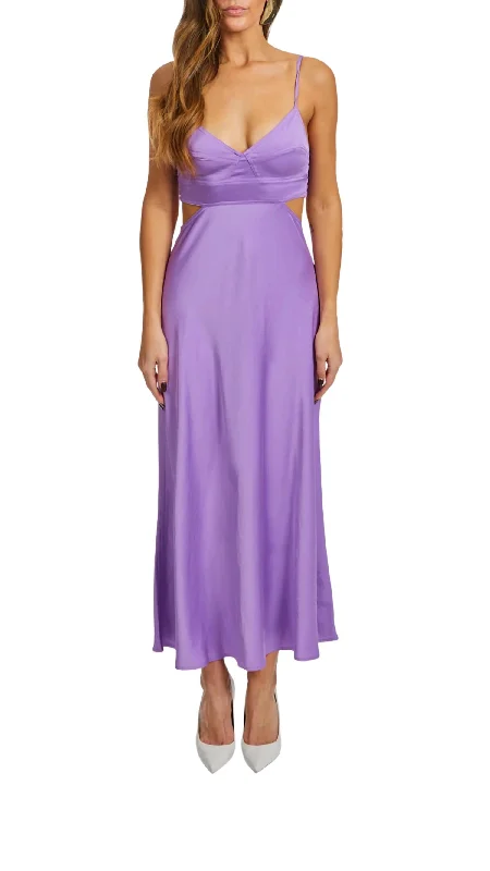 Blakely Dress In Amethyst Orchid