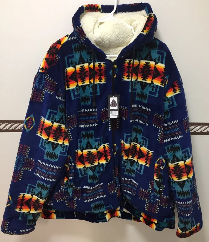 Women's Nativo Southwest Design Sherpa Jacket